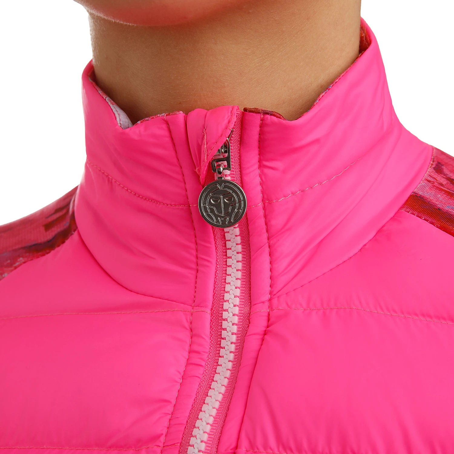 BIDI BADU Lee Tech Down Training Jacket Women - Pink, Red 8 BIDI BADU Lee Tech Down Training Jacket Women - Pink, Red - Image 6