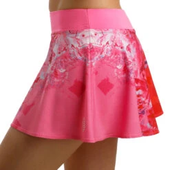 BIDI BADU Mora Tech Skirt Women - Pink, Red -Bidi Badu 00542000 21