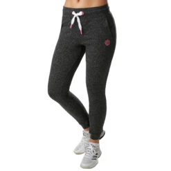 BIDI BADU Perla Basic Training Pants Women - Dark Grey, Pink