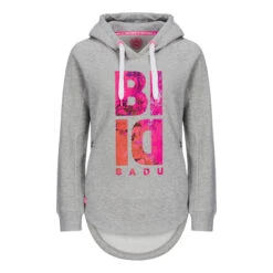BIDI BADU Sabri Lifestyle Hoody Women - Lightgrey, Pink -Bidi Badu 00559000 000