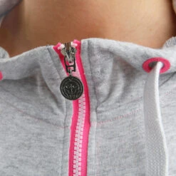BIDI BADU Skye Basic Zip Hoodie Women - Lightgrey, Pink -Bidi Badu 00560000 32