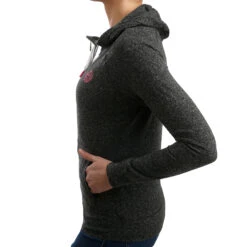 BIDI BADU Skye Basic Zip Hoodie Women - Dark Grey, Pink -Bidi Badu 00561000 21