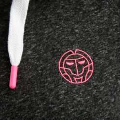 BIDI BADU Skye Basic Zip Hoodie Women - Dark Grey, Pink -Bidi Badu 00561000 30