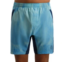 BIDI BADU Aidon Tech Shorts Men - Light Blue, Blue