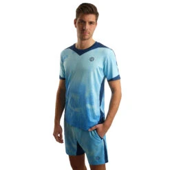 BIDI BADU Aidon Tech Shorts Men - Light Blue, Blue -Bidi Badu 00566000 24