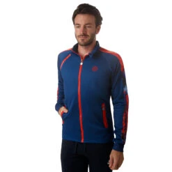 BIDI BADU Aton Tech Training Jacket Men - Dark Blue, Red -Bidi Badu 00568000 24