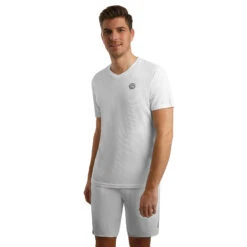 BIDI BADU Henry Tech Shorts Men - White, Black 12 BIDI BADU Henry Tech Shorts Men - White, Black -Bidi Badu 00584000 24
