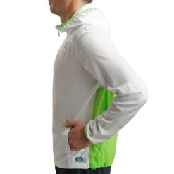 BIDI BADU Mace Tech Magic Training Jacket Men - White, Light Green -Bidi Badu 00591000 21