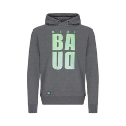 BIDI BADU Yuma Basics Hoody Boys - Dark Grey, Light Green