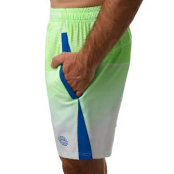 BIDI BADU Kimya Tech Shorts Men - Neon Green, White -Bidi Badu 00674000 21