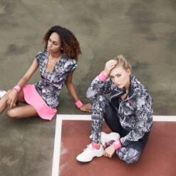 BIDI BADU Gene Tech Training Jacket Women - Black, White 19 BIDI BADU Gene Tech Training Jacket Women - Black, White -Bidi Badu 00681000 65