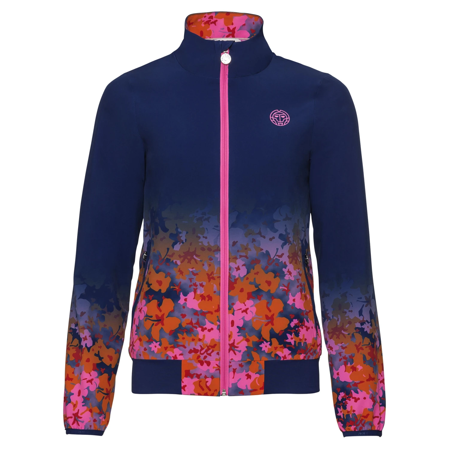 BIDI BADU Gene Tech Training Jacket Women - Dark Blue, Pink 9 BIDI BADU Gene Tech Training Jacket Women - Dark Blue, Pink - Image 7