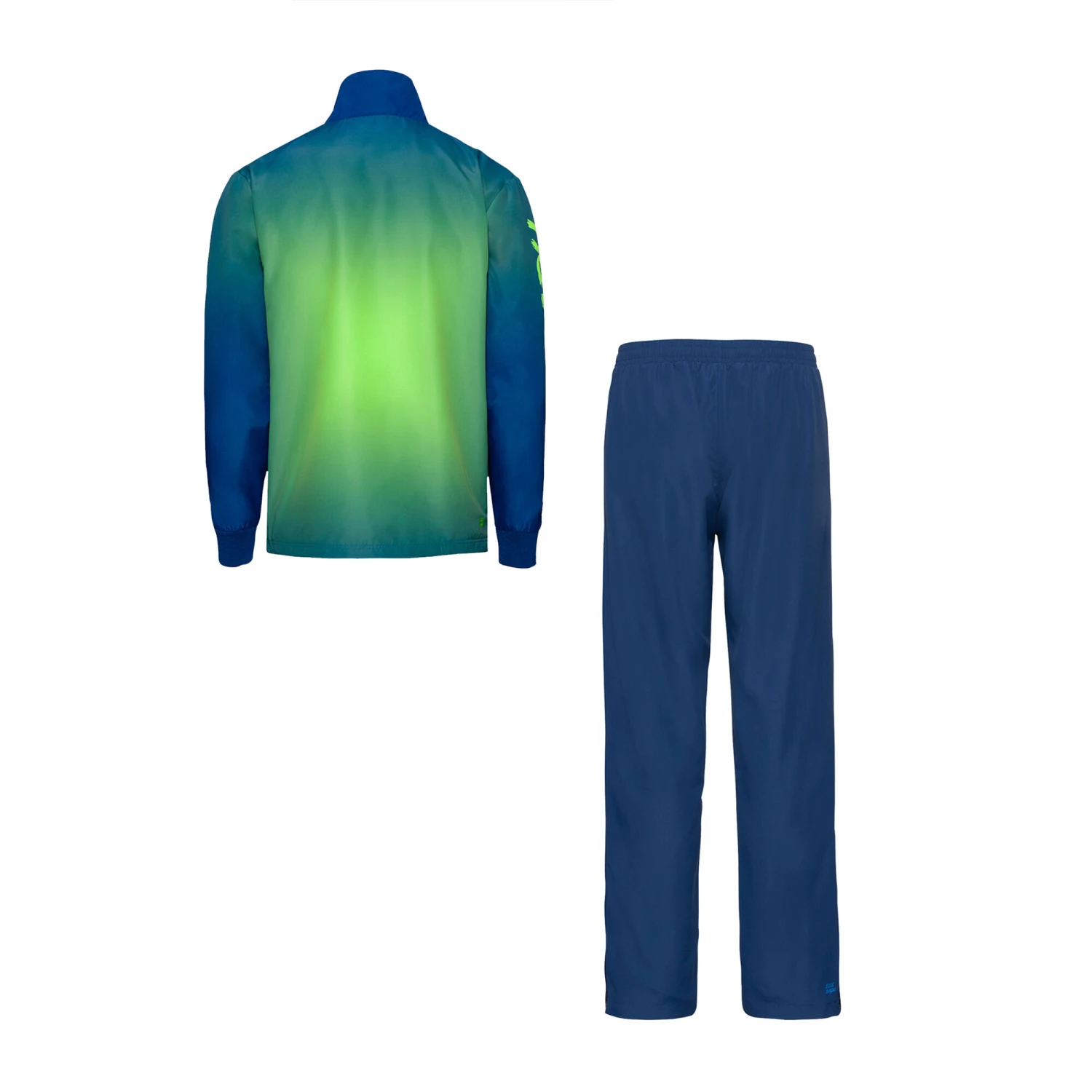 BIDI BADU Jaron Tech Tracksuit Men - Dark Blue, Neon Green 4 BIDI BADU Jaron Tech Tracksuit Men - Dark Blue, Neon Green - Image 2