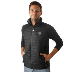 BIDI BADU Pandu Tech Down Training Jacket Men - Black, White -Bidi Badu 00694000 24