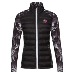 BIDI BADU Lee Tech Down Training Jacket Women - Black, White 21 BIDI BADU Lee Tech Down Training Jacket Women - Black, White -Bidi Badu 00701000 000