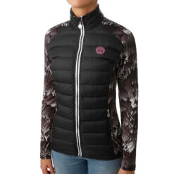 BIDI BADU Lee Tech Down Training Jacket Women - Black, White