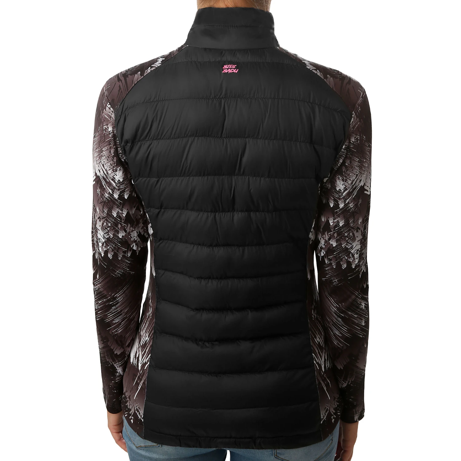 BIDI BADU Lee Tech Down Training Jacket Women - Black, White 4 BIDI BADU Lee Tech Down Training Jacket Women - Black, White - Image 2