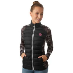 BIDI BADU Lee Tech Down Training Jacket Women - Black, White 15 BIDI BADU Lee Tech Down Training Jacket Women - Black, White -Bidi Badu 00701000 24