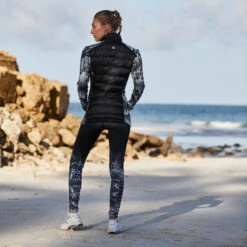 BIDI BADU Lee Tech Down Training Jacket Women - Black, White 23 BIDI BADU Lee Tech Down Training Jacket Women - Black, White -Bidi Badu 00701000 65