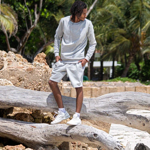 BIDI BADU Chaka Basic Crew Sweatshirt Men 5 BIDI BADU Chaka Basic Crew Sweatshirt Men - Image 3