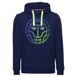 BIDI BADU Tenga Lifestyle Hoody Men - Dark Blue, Neon Green -Bidi Badu 00705000 000