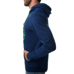 BIDI BADU Tenga Lifestyle Hoody Men - Dark Blue, Neon Green -Bidi Badu 00705000 21