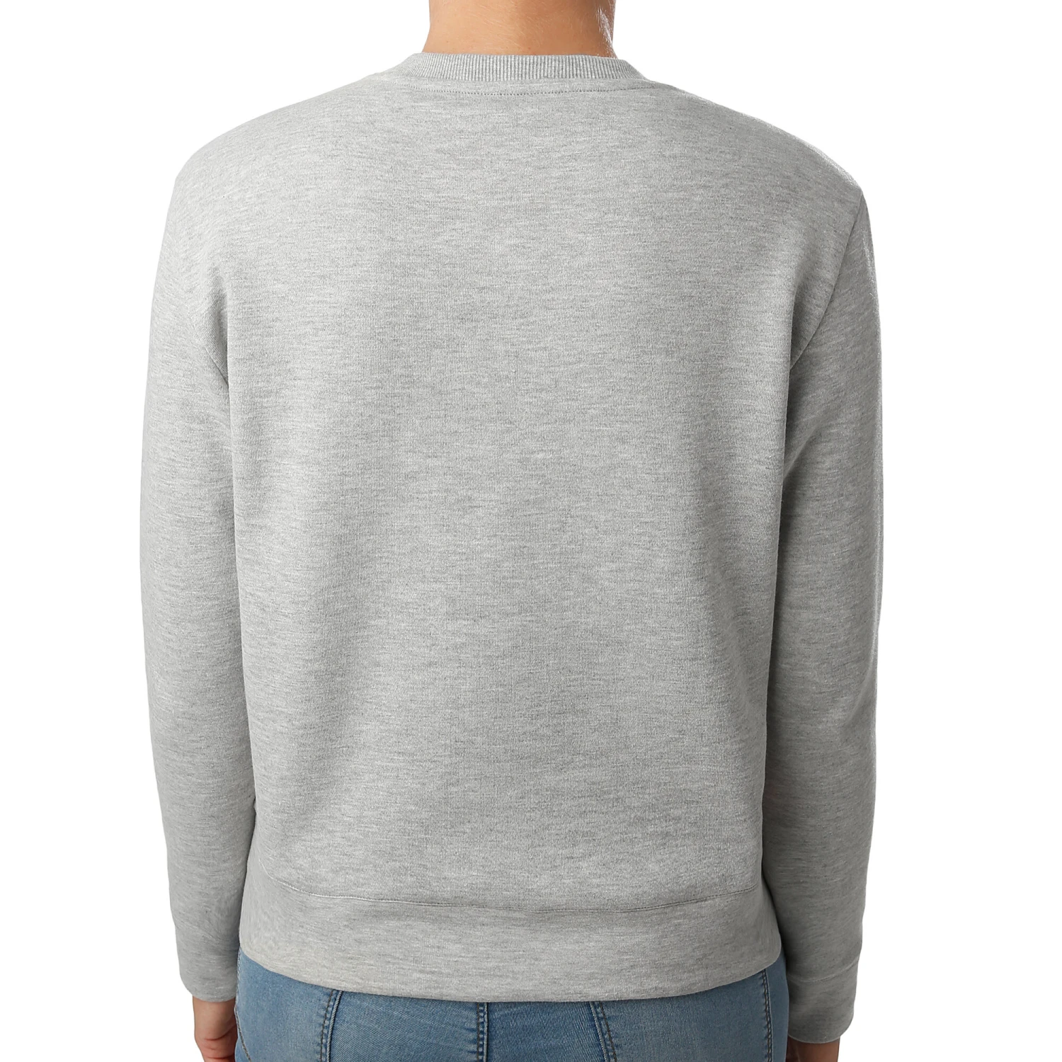 BIDI BADU Mirella Basic Crew Long Sleeve Women - Lightgrey, Pink 4 BIDI BADU Mirella Basic Crew Long Sleeve Women - Lightgrey, Pink - Image 2