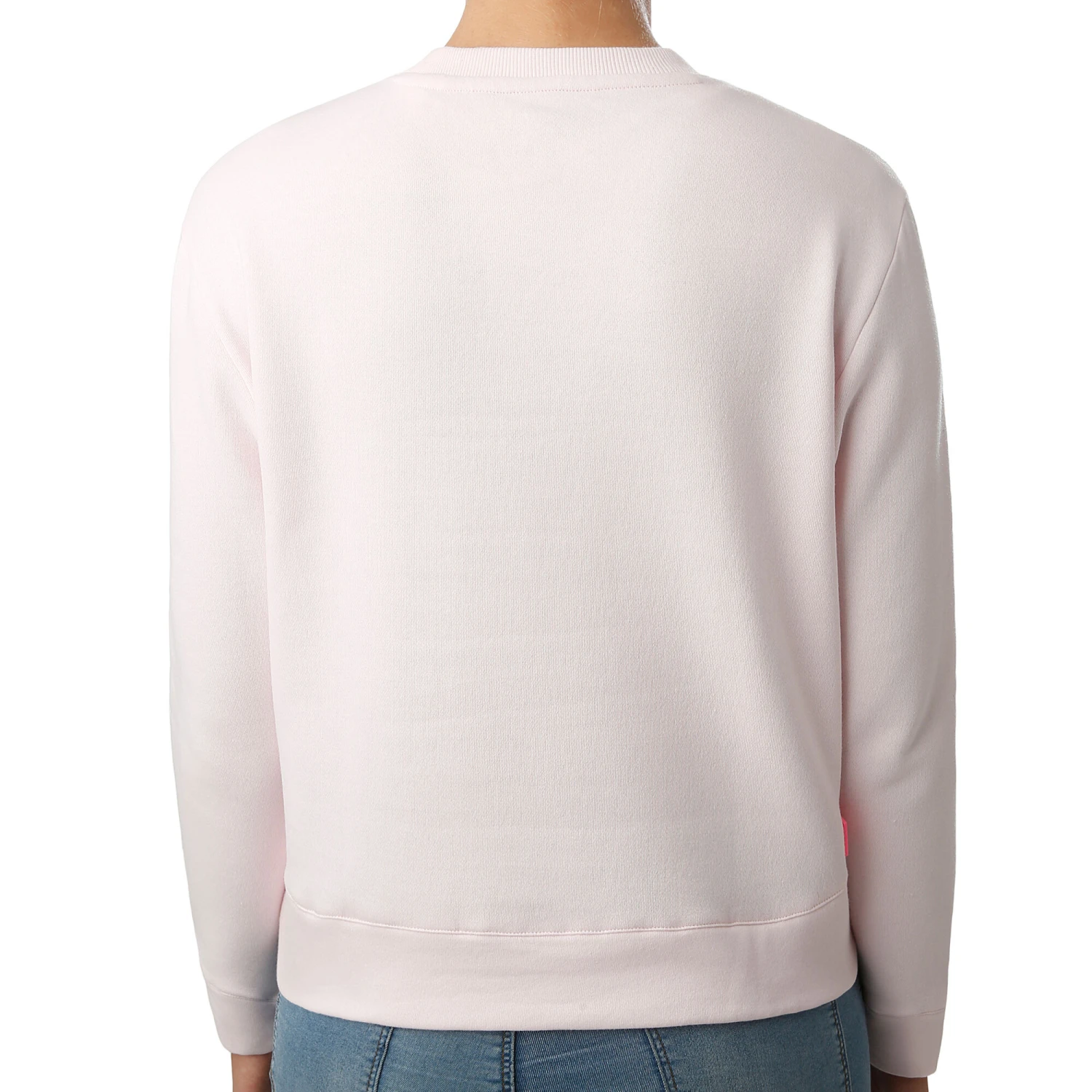 BIDI BADU Mirella Basic Crew Sweatshirt Women - Pink, Black 4 BIDI BADU Mirella Basic Crew Sweatshirt Women - Pink, Black - Image 2