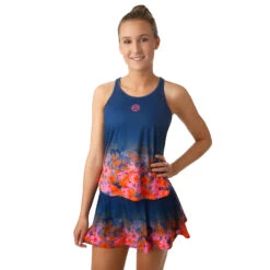 BIDI BADU Mora Tech Skirt Women - Dark Blue, Pink -Bidi Badu 00713000 24