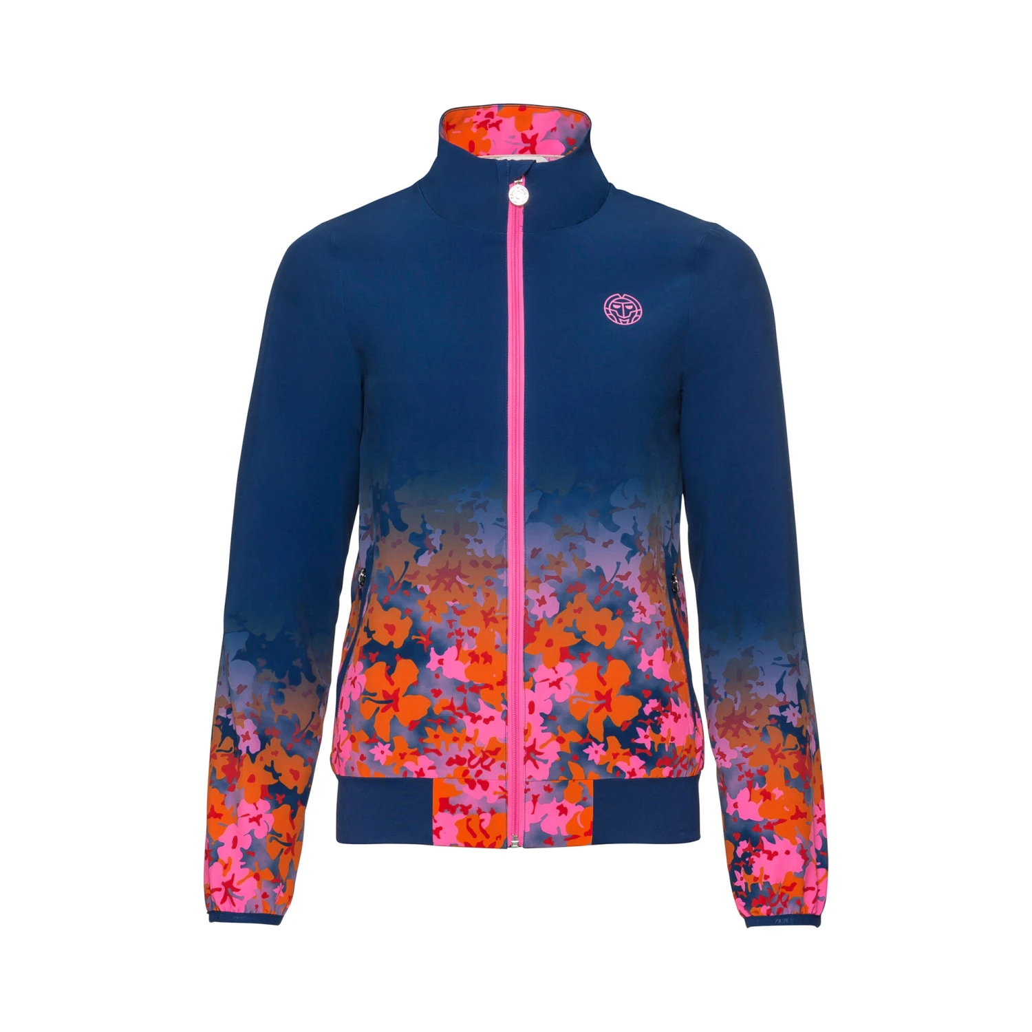 BIDI BADU Nasu Tech Training Jacket Girls - Dark Blue, Pink 3 BIDI BADU Nasu Tech Training Jacket Girls - Dark Blue, Pink