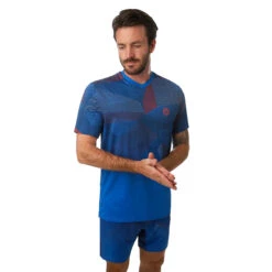 BIDI BADU Kimya Tech Shorts Men - Dark Blue, Red -Bidi Badu 00751000 24