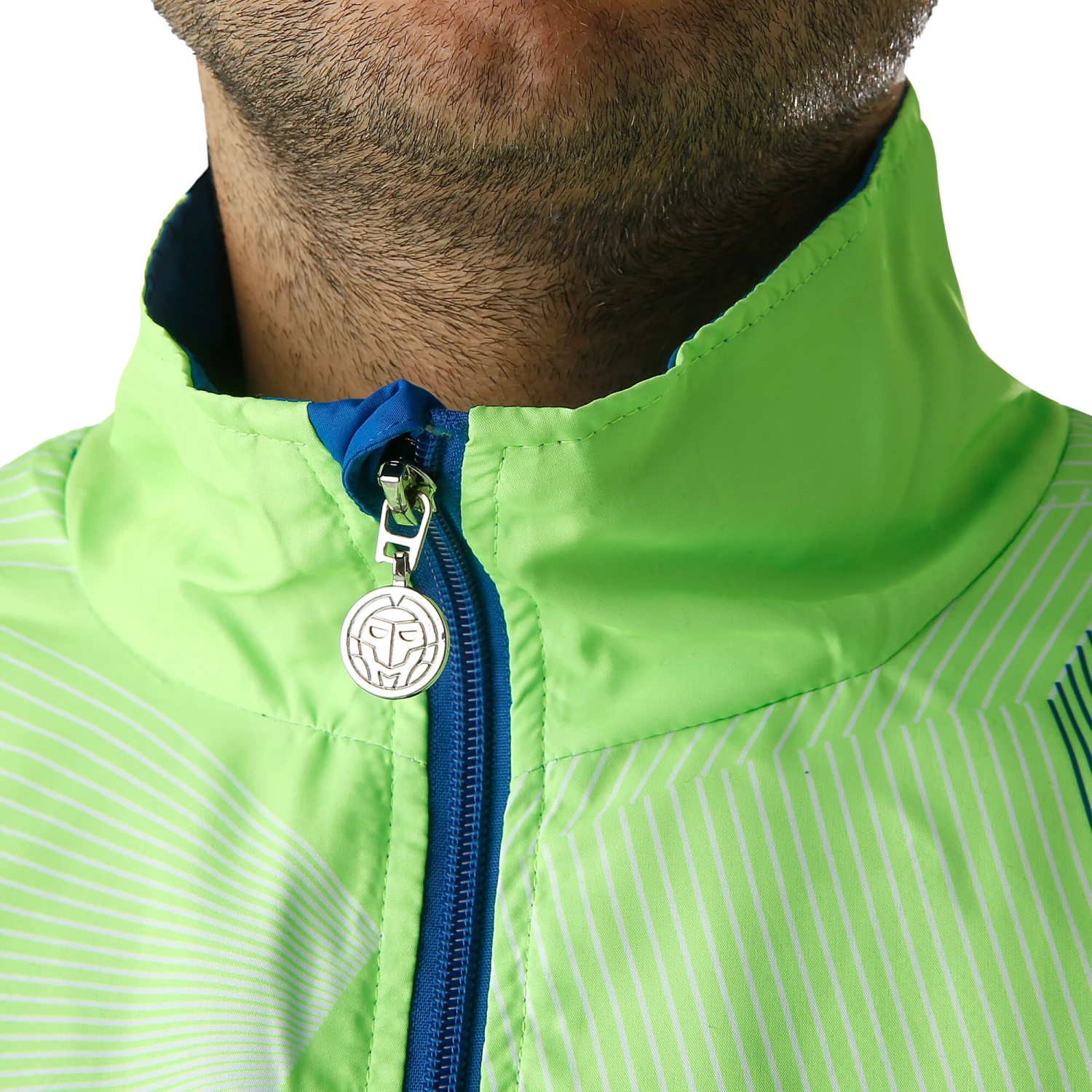 BIDI BADU Jaron Tech Tracksuit Men - Neon Green, White 8 BIDI BADU Jaron Tech Tracksuit Men - Neon Green, White - Image 6