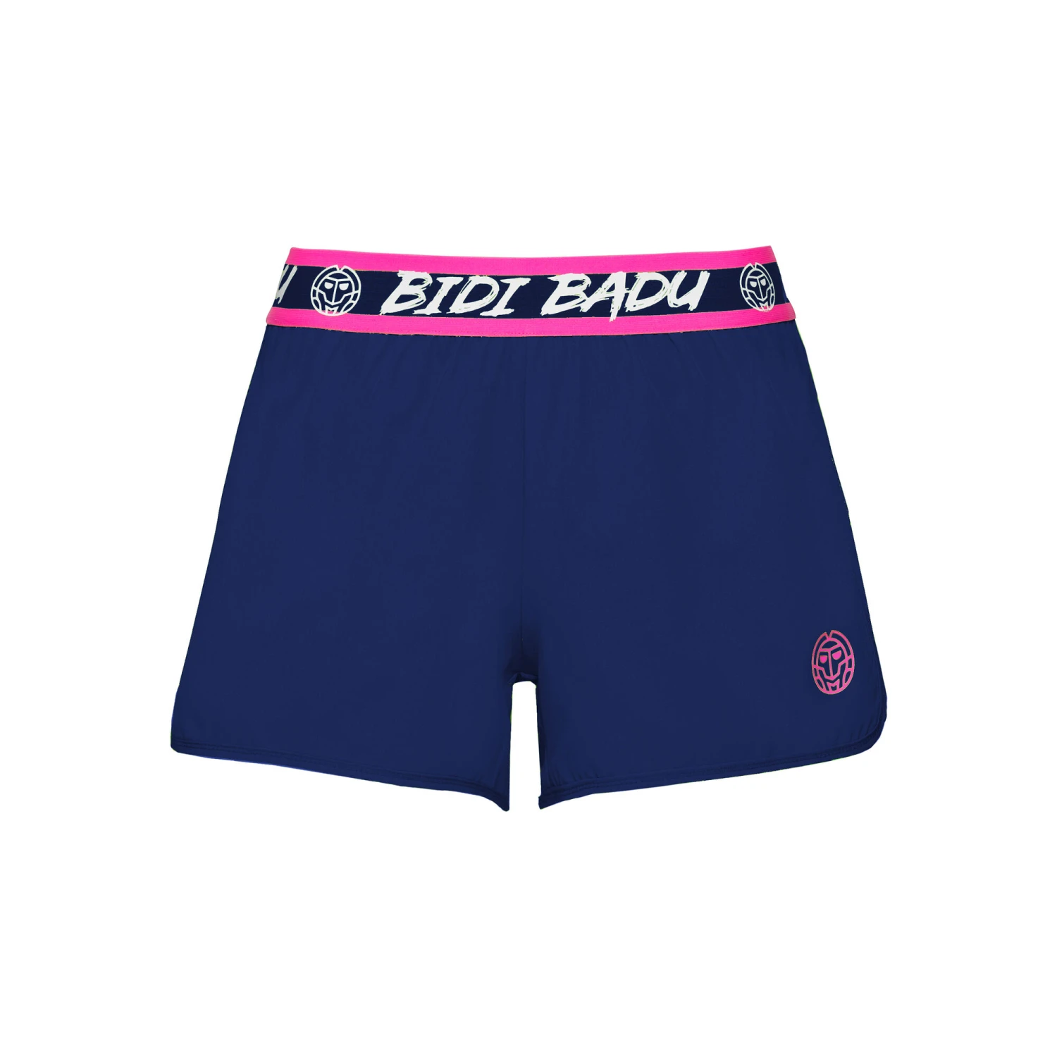 BIDI BADU Raven Tech 2in1 Shorts Women - Dark Blue, Pink 3 BIDI BADU Raven Tech 2in1 Shorts Women - Dark Blue, Pink