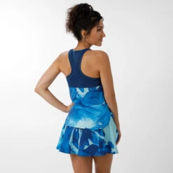 BIDI BADU Mora Tech Skirt Women - Dark Blue, Light Blue -Bidi Badu 00803000 22