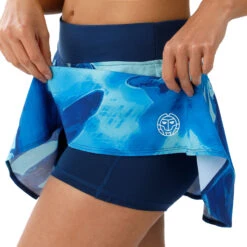 BIDI BADU Mora Tech Skirt Women - Dark Blue, Light Blue -Bidi Badu 00803000 26