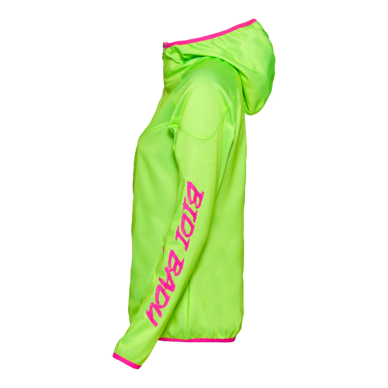 BIDI BADU Inga Tech Training Jacket Women - Neon Green, Pink 4 BIDI BADU Inga Tech Training Jacket Women - Neon Green, Pink - Image 2