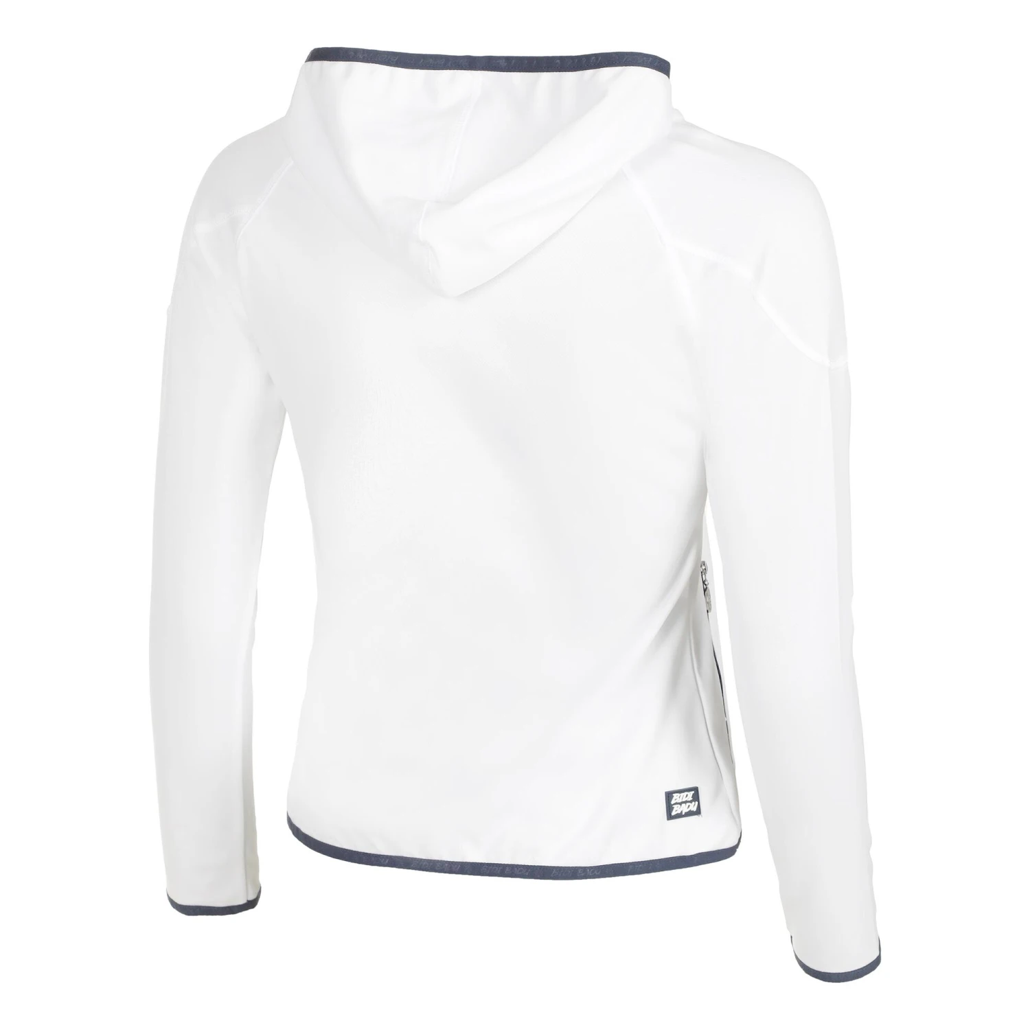BIDI BADU Inga Tech Training Jacket Women - White, Dark Blue 8 BIDI BADU Inga Tech Training Jacket Women - White, Dark Blue - Image 6