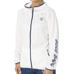 BIDI BADU Inga Tech Training Jacket Women - White, Dark Blue