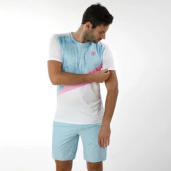 BIDI BADU Henry 2.0 Tech Shorts Men - Mint, White -Bidi Badu 00861000 24