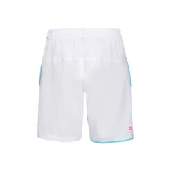 BIDI BADU Iras Tech Shorts Men - White, Turquoise -Bidi Badu 00862000 0 2