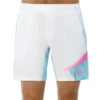 BIDI BADU Iras Tech Shorts Men - White, Turquoise 2 BIDI BADU Iras Tech Shorts Men - White, Turquoise -Bidi Badu 00862000 20