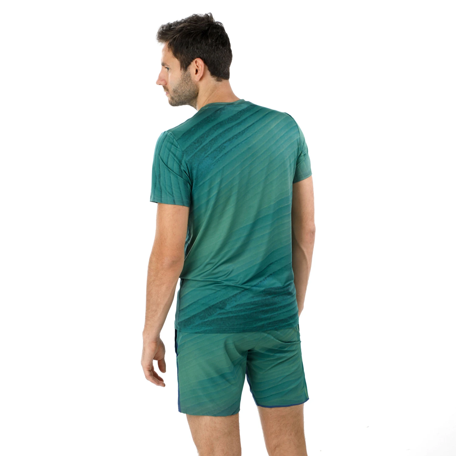 BIDI BADU Iras Tech Shorts Men - Dark Green, Dark Blue 4 BIDI BADU Iras Tech Shorts Men - Dark Green, Dark Blue - Image 2