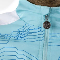 BIDI BADU Teku Tech Training Jacket Men - White, Turquoise -Bidi Badu 00865000 33