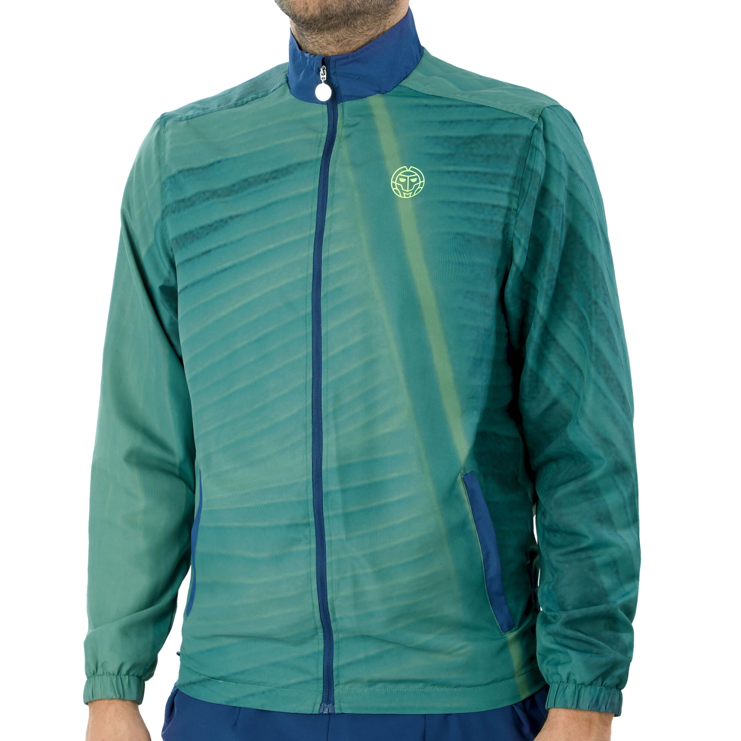 BIDI BADU Teku Tech Training Jacket Men - Dark Green, Dark Blue 3 BIDI BADU Teku Tech Training Jacket Men - Dark Green, Dark Blue