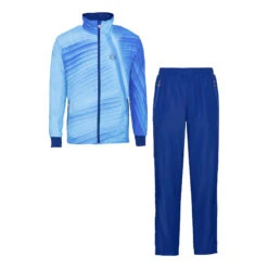 BIDI BADU Billal Tech Tracksuit Men - Blue, Dark Blue -Bidi Badu 00871000 000