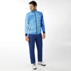 BIDI BADU Billal Tech Tracksuit Men - Blue, Dark Blue -Bidi Badu 00871000 24