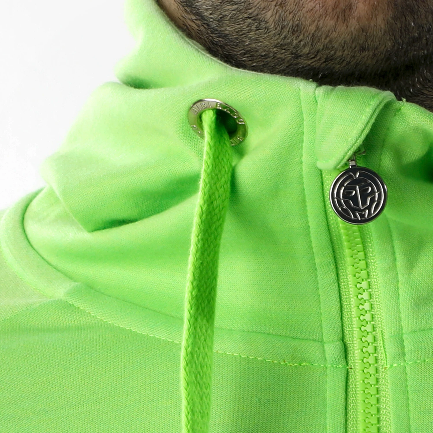 BIDI BADU Jamol Tech Training Jacket Men - Neon Green, White 7 BIDI BADU Jamol Tech Training Jacket Men - Neon Green, White - Image 5