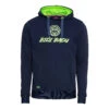 BIDI BADU Kekeli Basic Logo Hoody Men - Dark Blue, Neon Green 2 BIDI BADU Kekeli Basic Logo Hoody Men - Dark Blue, Neon Green -Bidi Badu 00883000 000