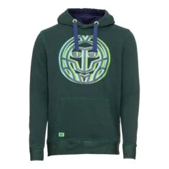BIDI BADU Lomar Lifestyle Hoody Men - Dark Green, Dark Blue