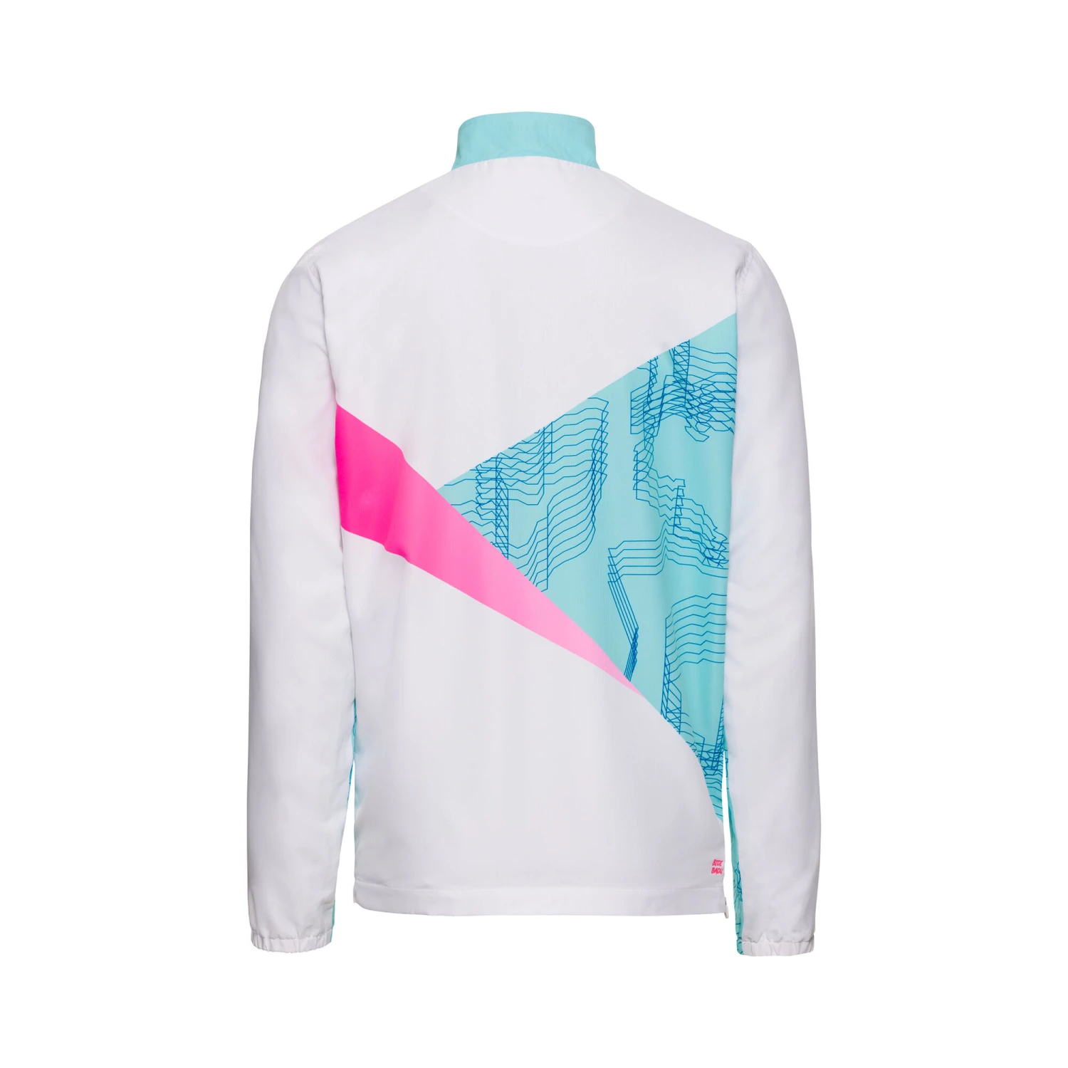 BIDI BADU Norik Tech Training Jacket Boys - White, Light Blue 4 BIDI BADU Norik Tech Training Jacket Boys - White, Light Blue - Image 2